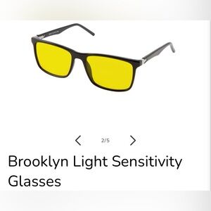 BONCHARGE Brooklyn Blue Light Blocking Sensitivity Glasses for daytime